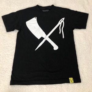 Rusty Butcher Men’s Black T Shirt